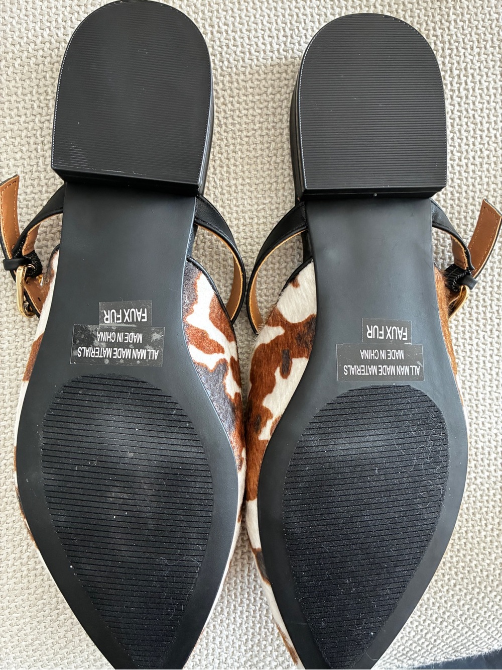 Dolce Vita Pony Hair Mules - Picture 3 of 4